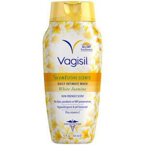 Vagisil Scentsitive Scents Plus Daily Intimate Vaginal Wash White