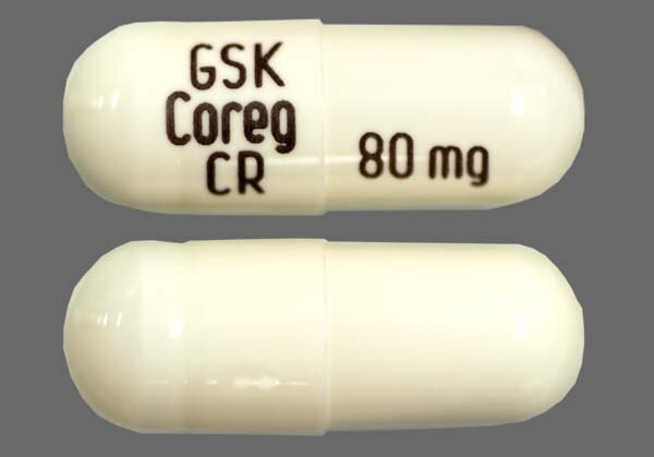 coreg cr 20 mg