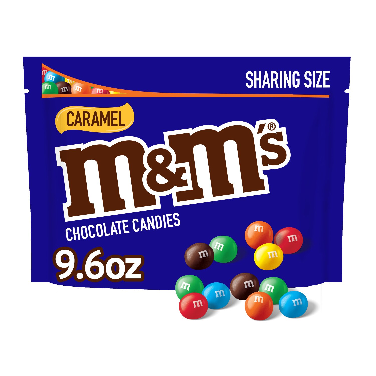 Mandms Caramel Milk Chocolate Candy Sharing Size 9 6 Oz Bag Pick Up