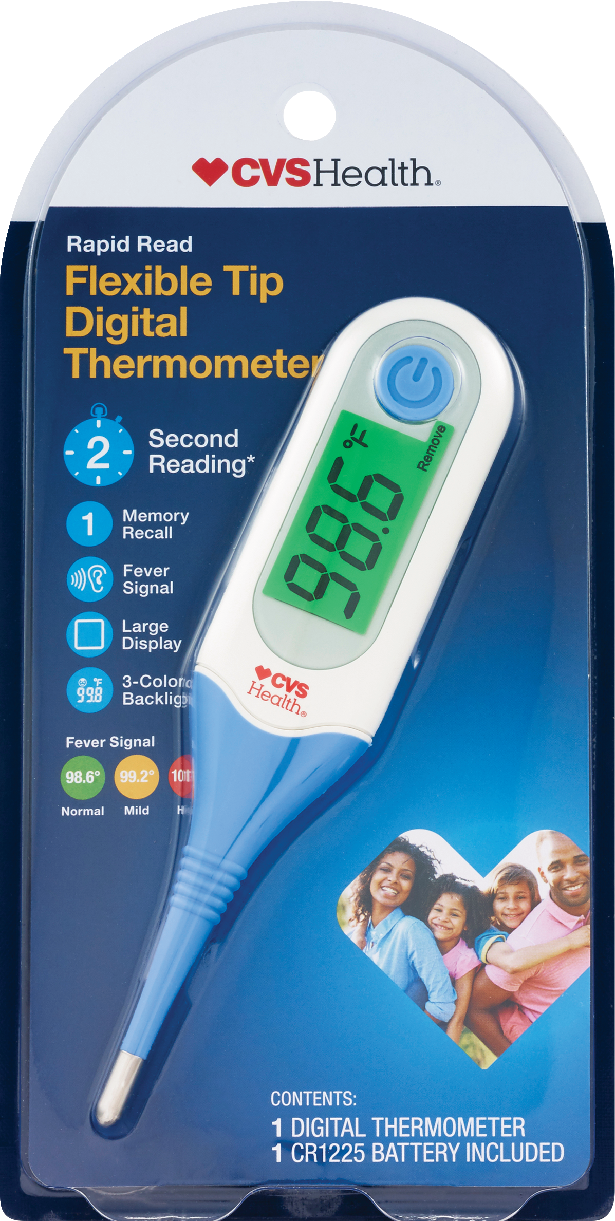 Te Makkelijk te lezen Bende CVS Health Rapid Read Flexible Tip Digital Thermometer | Pick Up In Store  TODAY at CVS