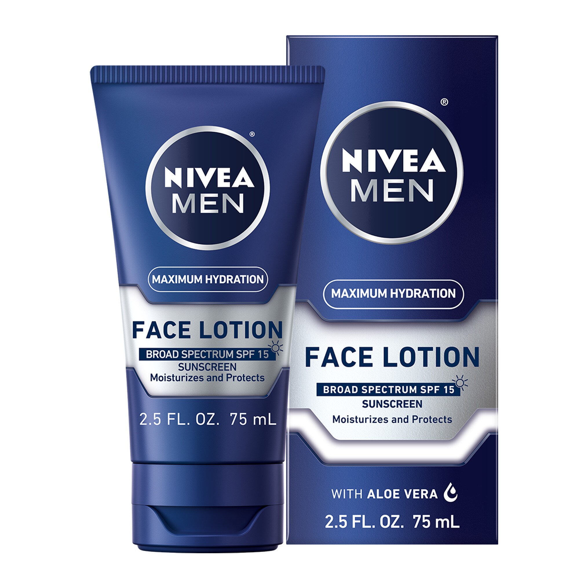 Zorgvuldig lezen Kinderen voeden NIVEA MEN Maximum Hydration Face Lotion With SPF 15, 2.5 OZ | Pick Up In  Store TODAY at CVS