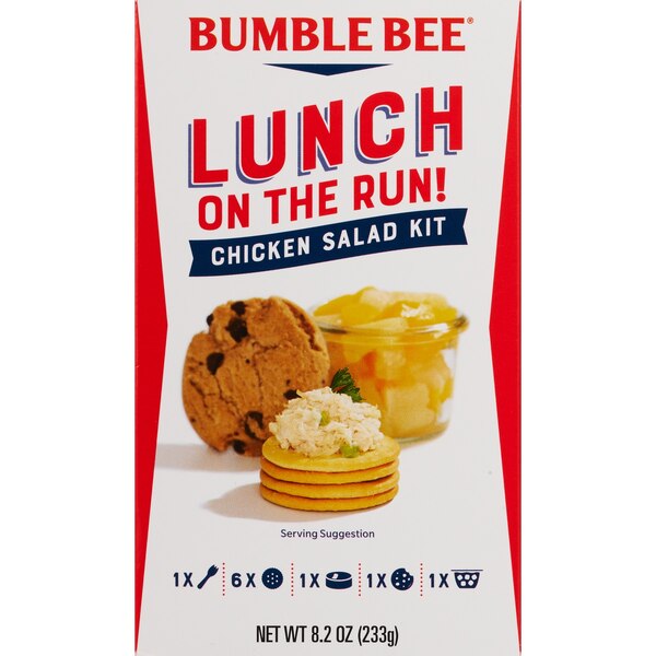 Bumble Bee Lunch On The Run Chicken Salad Lunch Kit, 8.1 oz