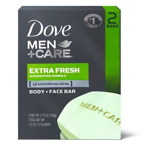Dove Men+Care Extra Fresh 3-in-1 Bar Soap, 3.75 oz Ingredients - CVS  Pharmacy