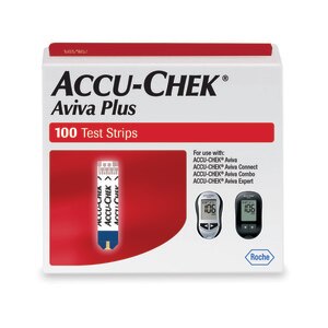 Accu-Chek Aviva Plus Test Strips, 100 ct | CVS