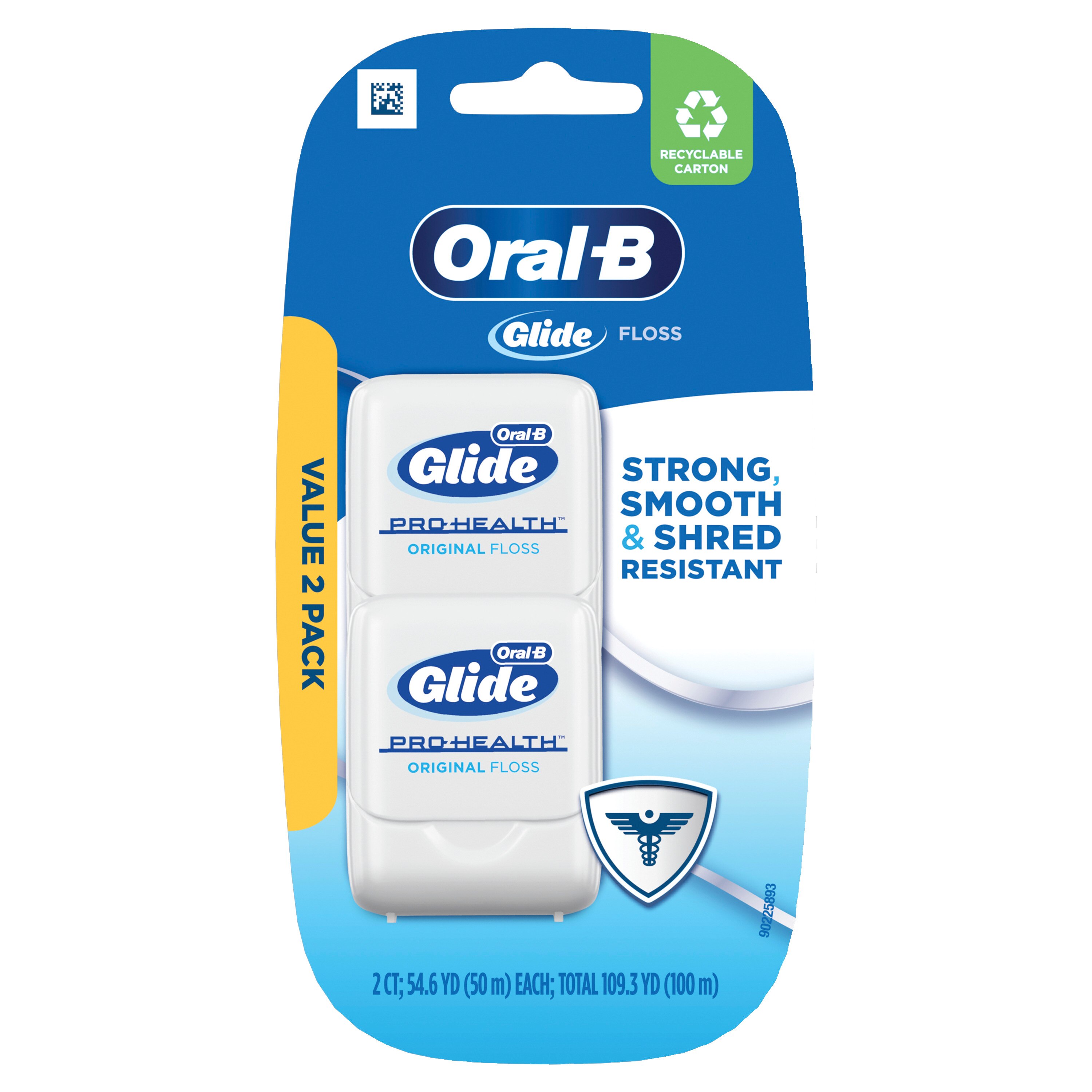 Oral-B Glide Pro-Health Floss, Original, 2 Pack - CVS Pharmacy