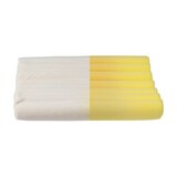 DMI Contour Memory Foam Pillow with Soft Cream Terry Cloth Cover, 19" x 12" x 3" to 4.5", thumbnail image 3 of 5