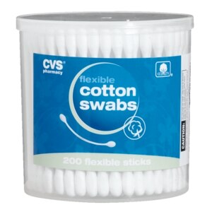 CVS Cotton Swabs Flexible Plastic - CVS.com