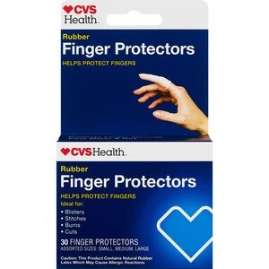 CVS Health Rubber Finger Protectors - 30 ct | CVS