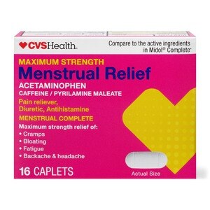 Customer Reviews: CVS Health Maximum Strength Menstrual Relief Caplets -  CVS Pharmacy