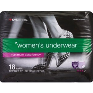 Customer Reviews: CVS Health Women's Maximum Absorbency Underwear - CVS  Pharmacy