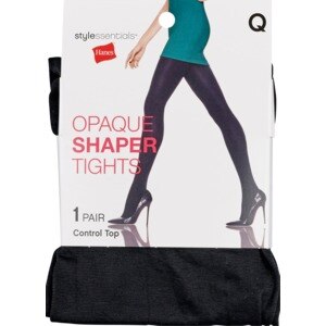 Customer Reviews: Style Essentials by Hanes Opaque Shaper Tights, Black,  M/L - CVS Pharmacy