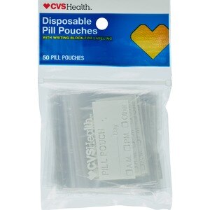 CVS Health Disposable Pill Pouches - 50 ct | CVS