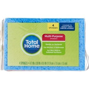 Total Home Kitchen Sponges | Cleaning Tool - 4 ct | CVS