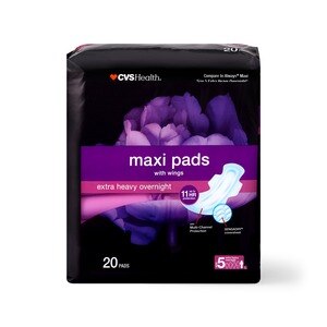 Customer Reviews: CVS Health Maxi Pads with Wings, Extra Heavy Overnight -  CVS Pharmacy