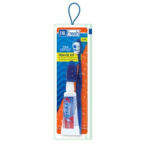 CVS Health - Kit de viaje para salud bucal con cepillo dental suave
