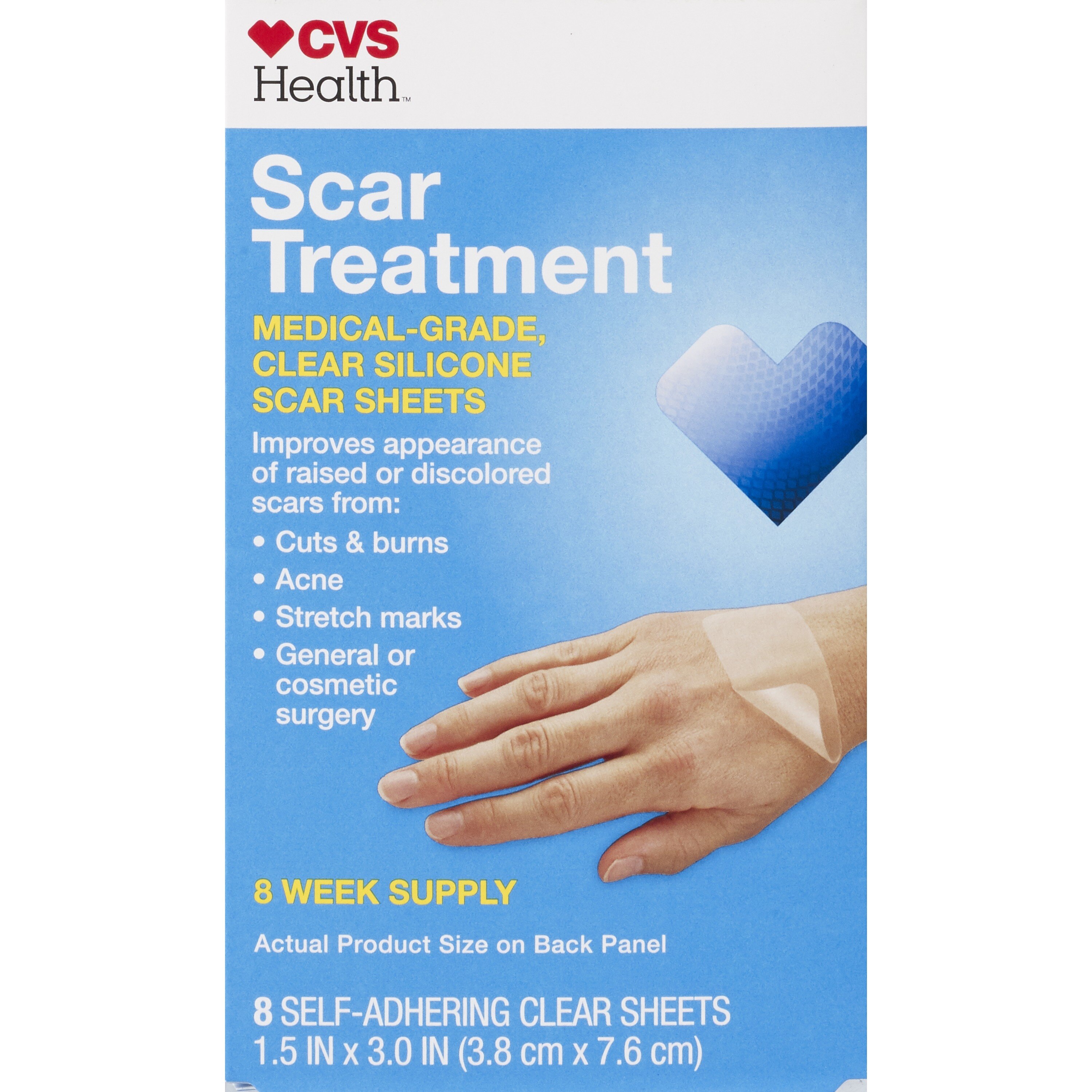 Customer Reviews: CVS Health Silicone Scar Treatment Sheet - CVS Pharmacy  Page 3