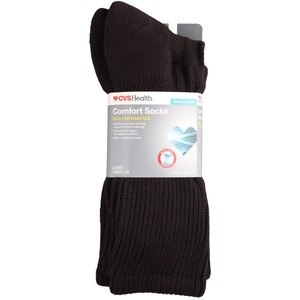 CVS Health Crew Comfort Socks for Diabetics, 2 Pairs - CVS Pharmacy