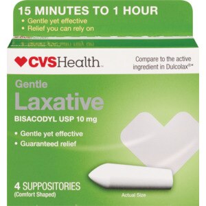 Customer Reviews: CVS Health Gentle Laxative Suppositories - CVS Pharmacy