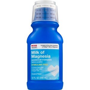 CVS Health - Leche de magnesia, laxante de solución salina Ingredientes -  CVS Pharmacy