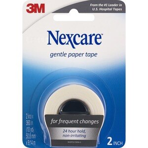 Nexcare Gentle Paper First Aid Tape, 782, 2 in x 10 yd
