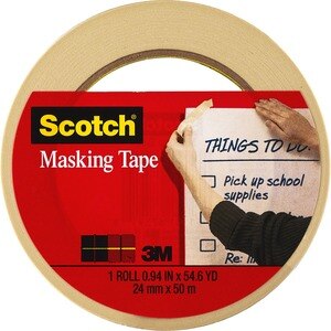 Customer Reviews: Scotch - Masking Tape, Stationery, 1 Inch Wide - CVS  Pharmacy