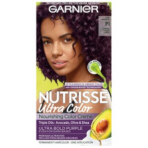Garnier Nutrisse Ultra Color Nourishing Hair Color Creme, Deepest Intense Purple - 1 , CVS