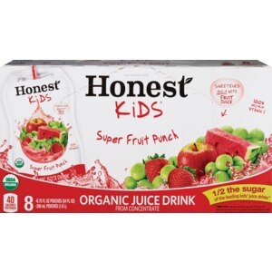 Honest Kids Super Fruit Punch 8 CT 6.75 OZ