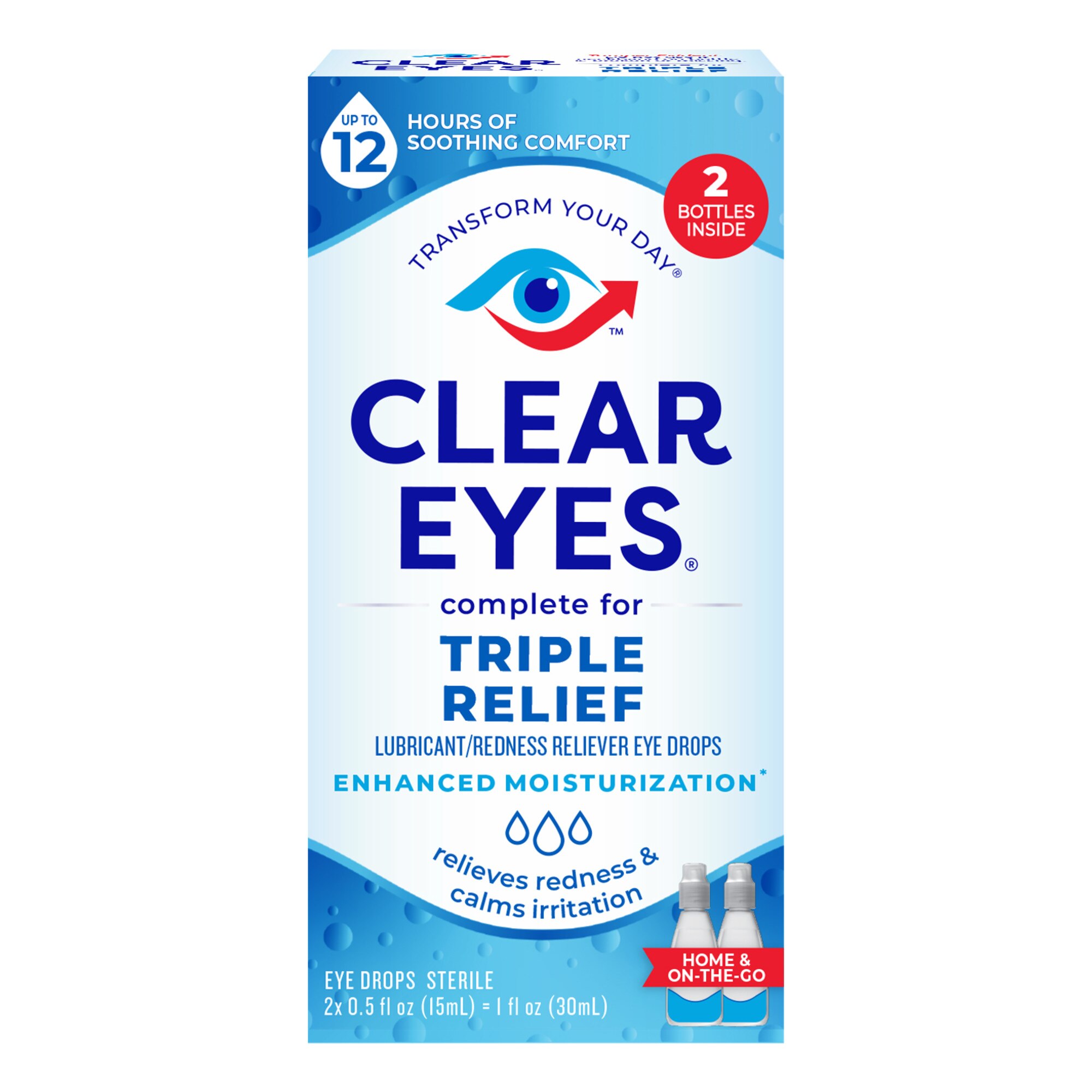 Clear Eyes Triple Relief Eye Drop | CVS