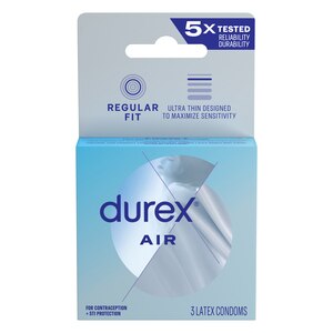 Customer Reviews: Durex Air Condoms, Extra Thin, Transparent Natural Rubber  Latex Condoms - CVS Pharmacy