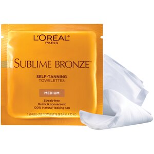 L'Oreal Sublime Bronze Self-tanning Towelettes, Medium Natural Tan | Pick Up In Store TODAY at CVS