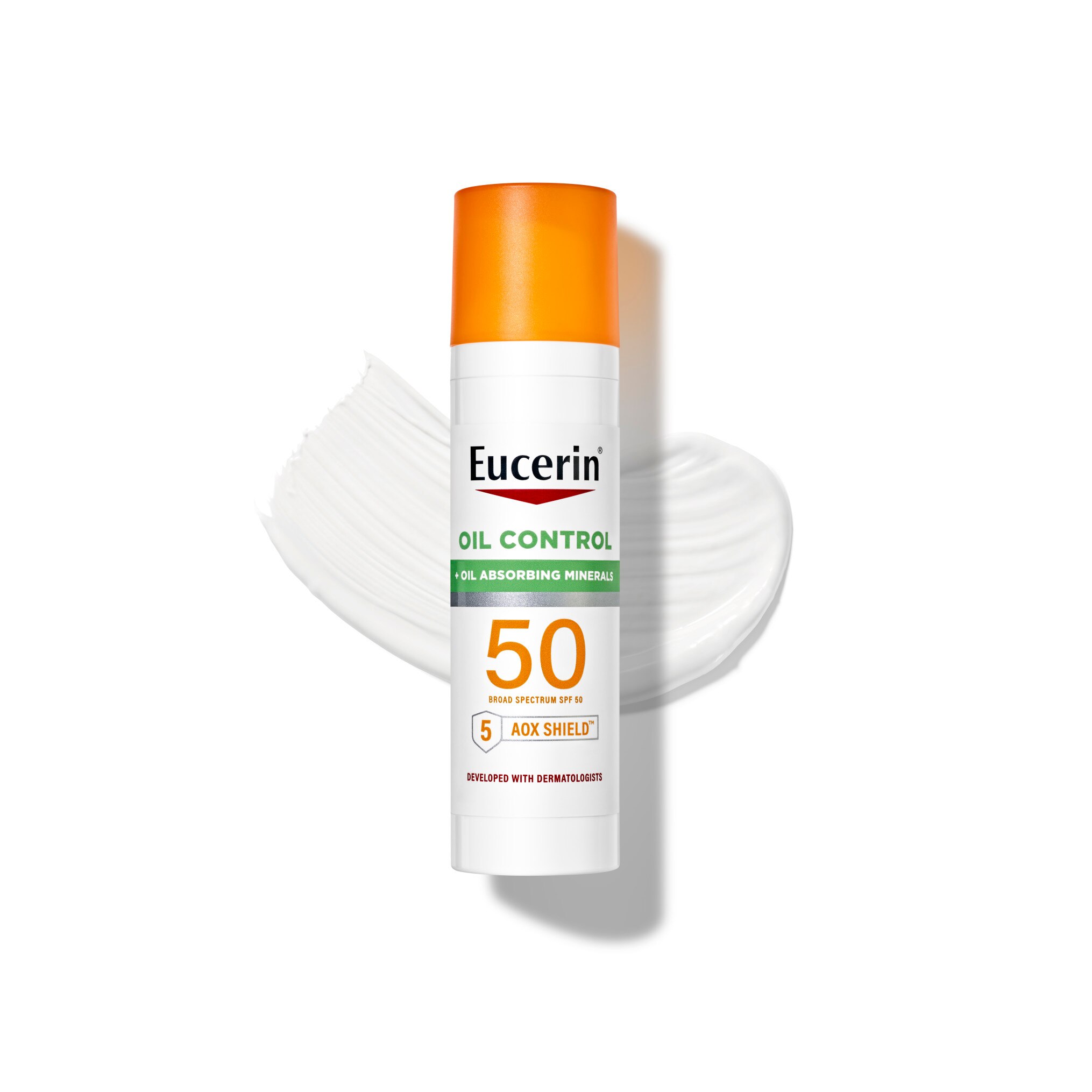 Eucerin Sun Oil Control SPF 50 Face Sunscreen Lotion, 2.5 FL Oz Bottle, 2.5 Fl Oz - 2.5 Oz , CVS