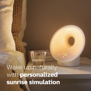 Philips SmartSleep and Wake-up Therapy Lamp, White