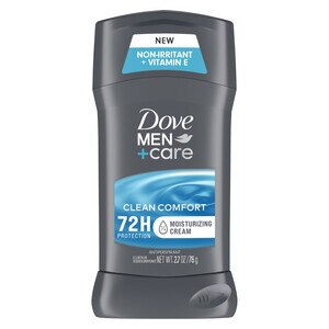 Dove Men+Care Clean Comfort Antiperspirant Deodorant Stick 72-Hour Sweat & Odor Protection, 2.7 OZ | Pick Up In CVSIngredients - CVS Pharmacy