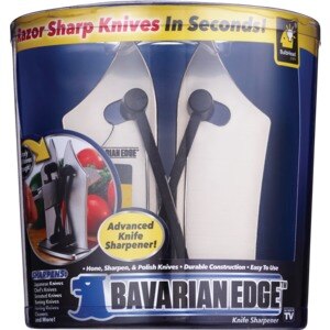 Bavarian Edge Knife Sharpener, Sharp Knives in Seconds, Easy To Use